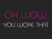 OhWowYouWoreThat Logo